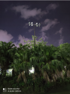 球场照明—照明升降杆